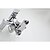 cheap Shower Faucets-Shower Faucet Set - Handshower Included Rain Shower Contemporary Chrome Centerset Ceramic Valve Bath Shower Mixer Taps / Brass / Single Handle Two Holes