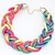 cheap Necklaces-Necklace Chain Necklaces Jewelry Wedding / Party / Daily / Casual Fashion Alloy / Flannelette / Nylon Gold 1pc Gift