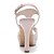 cheap Women&#039;s Sandals-Women&#039;s Shoes Leatherette Cone Heel Peep Toe Sandals Wedding / Party &amp; Evening / Dress Pink / White