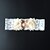 cheap Wedding Garters-Stretch Satin Fashion Wedding Garter With Rhinestone / Flower Garters