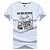 billige T-shirts og skjorter-Herre T-Shirt Campering &amp; Vandring Klatring Fritidssport Cykling/Cykel Løb Åndbart Svedreducerende Sommer