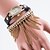 cheap Bracelet Watches-Women&#039;s Fashion Watch Quartz Leather Black / White / Blue Analog Ladies - White Black Red