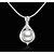 cheap Necklaces-Pearl Choker Necklace Pendant Necklace Drop Luxury Pearl Sterling Silver Silver White Necklace Jewelry For Christmas Gifts Wedding Party Thank You Gift Daily / Pearl Necklace