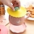 olcso Bögrék és csészék-dia 11cm különböző rajzfilm állat szilikon csésze terjed Kreatív színű bögre sapka drinkware (véletlenszerű szín)