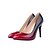 cheap Women&#039;s Heels-Women&#039;s Dress Party &amp; Evening Summer Stiletto Heel Patent Leather Leatherette Almond Black Yellow