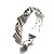 levne Fashion Ring-Unisex Band Ring Nastavitelný kroužek prstenec Stříbrná Stříbro Stříbrná Neobvyklé Jedinečný design Vintage Denní Ležérní Šperky
