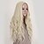 cheap Synthetic Trendy Wigs-Synthetic Wig Wavy Wavy Wig Blonde Long Blonde Synthetic Hair Women&#039;s Middle Part Blonde
