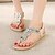 cheap Women&#039;s Sandals-Women&#039;s Shoes Glisten Flipflop Slip On Flat Heel Comfort / Open Toe Sandals Dress / Casual Silver / Gold