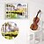 cheap Wall Stickers-3D Wall Stickers Wall Decals, False Window Beautiful Pastoral Landscape PVC Wall Sticker