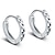 cheap Earrings-Stud Earrings Hoop Earrings Huggie Earrings Ladies Simple Style Bridal Sterling Silver Earrings Jewelry Silver For Wedding Party Daily Casual