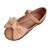 Недорогие Обувь для девочек-Розовый / Бежевый-Для девочек-Свадьба / Для вечеринки / ужина / Для праздника / На каждый день-Кожа-На плоской подошве-Удобная обувь /