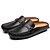 cheap Men&#039;s Clogs &amp; Mules-Men&#039;s Shoes Leather Outdoor / Office &amp; Career / Casual Clogs &amp; Mules Outdoor / Office &amp; Career / Casual Black / Blue / Yellow
