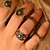 levne Fashion Ring-Dámské Vyzvánění Bronzová Barva ozdobného kamene Slitina Luxus Evropský Módní Párty Denní Šperky / Křišťál