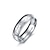 billige Ringer-Bandring For Herre Fest Bryllup Avslappet Titan stål