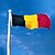 halpa Ilmapallot-Belgia lippu bannerin 90 * 150cm roikkuu lippu Belgia sisustuksessa Belgia flag (ilman lipputanko)