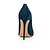 cheap Women&#039;s Heels-Women&#039;s Shoes Fleece 12cm High Heels Sexy Pumps  Party &amp; Evening Blue with Rivets Shoes