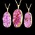 cheap Necklaces-Women&#039;s Crystal Pendant Necklace - Crystal, Gold Plated Purple Necklace Jewelry 1pc For Party, Daily