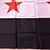 זול בלונים-90 * 150 ס&quot;מ בורחים Shoping 1pcs הדגל הלאומי הרפובליקה הערבית הסורית החדשה SYR סאי דגל סוריה (ללא תורן)