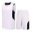 cheap Soccer Jerseys, Shirts &amp; Shorts-Men&#039;s Soccer Shirt+Shorts Bottoms Clothing Suit Breathable Quick Dry Moisture Permeability Running Exercise &amp; Fitness Leisure Sports Classic Nylon White Aquamarine / Stretchy