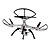 abordables Quadcópteros y Multirrotores de RadioControl-RC Dron SYMA X8G 4 Canales 6 Ejes 2.4G Con Cámara HD 5.0MP Quadccótero de radiocontrol  Retorno Con Un Botón / Modo De Control Directo / Vuelo Invertido De 360 Grados Quadcopter RC / Mando A
