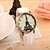 baratos Relógios da Moda-Homens Mulheres Casal Relógio de Moda Quartzo Preta / Branco / Azul Relógio Casual Analógico Branco Preto Amarelo