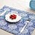 cheap Placemats &amp; Coasters &amp; Trivets-Square PatternedLinen / Cotton Blend Material Table Decoration