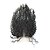 olcso Fejtető és homlok-Brazil haj perverz göndör 3.5x4 inch svájci csipke lezárások középső rész szabad rész lezárása