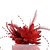 cheap Fascinators-Crystal / Feather / Fabric Tiaras / Fascinators / Flowers with 1 Piece Wedding / Special Occasion / Party / Evening Headpiece