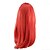 billige Kostymeparykk-Cosplay Parykker Syntetiske parykker Bølget Bølget Asymmetrisk frisyre Parykk Medium Lengde Lang Rød Syntetisk hår Dame Naturlig hårlinje Rød