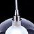 preiswerte Insellichter-20cm Kristall Pendelleuchten Metall Glas Kugel Galvanisierung Moderne zeitgenössische 110-120V / 220-240V