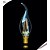 economico Lampadine LED a candela-1pc 1.5 W 2200/2700 lm E14 Luci LED a candela C35 2 Perline LED COB Oscurabile / Decorativo Bianco caldo 220-240 V / 1 pezzo