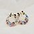cheap Earrings-Women&#039;s Crystal Stud Earrings - Rhinestone Bowknot Fuchsia For Daily Casual