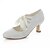 cheap Wedding Shoes-Women&#039;s Wedding Shoes Lace Up Sandals Strappy Sandals Wedding Dress Party &amp; Evening Wedding Heels Bridal Shoes Bridesmaid Shoes Summer Ribbon Tie Lace Chunky Heel Elastic Fabric White Ivory Purple