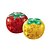 halpa 3D-palapelit-Tomato Building Blocks 3D Puzzle Jigsaw Puzzle Wooden Puzzle Crystal Puzzle Wooden Model DIY Crystal ABS Kid&#039;s Adults&#039; Toy Gift