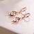 cheap Earrings-18k Gold AAA Zircon Drop Earrings JewelryImitation Diamond Birthstone
