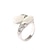 זול Fashion Ring-טבעת הצהרה אופאל צבע מסך מצופה כסף אופנתי / בגדי ריקוד נשים