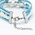 cheap Men&#039;s Jewelry-Men&#039;s Blue Love Bird/Owl  Braided/Cord Leather Handmade Multilayer Charm Bracelet Unisex