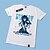baratos Cosplay para o Dia a Dia &amp; T-shirts-Inspirado por Alicização SAO Kirito Anime Fantasias de Cosplay Japanês Cosplay T-shirt Estampado Manga Curta Camiseta Para Homens Mulheres