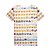 billige Cosplay til hverdagen, hettegensere og t-skjorter-Inspirert av Cosplay Andre Cosplay Anime  &quot;Cosplay-kostymer&quot; Cosplay T-skjorte Trykt mønster Kortermet T-Trøye Til Herre Unisex