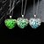 cheap Necklaces-Women&#039;s Pendant Necklace Hollow Heart Love Magic Ladies Fashion Alloy Green Light Blue Blue Necklace Jewelry For Wedding Party Daily Casual