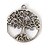 billige Mote Halskjede-beadia antikke sølvfarget metall sjarm anheng heldig treet DIY smykker anheng