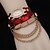 economico Orologi bracciale-Per donna Orologio alla moda Orologio braccialetto Quarzo Orologio casual Pelle Banda Nero Bianco Blu Argento Rosso Rosa