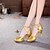 preiswerte Schuhe für Standardtanz und Modern Dance-Damen Tanzschuhe Schuhe für modern Dance Ballsaal Stöckelschuhe Schnalle / Pelz Kubanischer Absatz Keine Maßfertigung möglich Schwarz / Rot / Gold / Innen / Praxis / Professionell