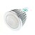 olcso Izzók-7W GU10 LED szpotlámpák MR11 1 COB 650 lm Meleg fehér / Természetes fehér Dekoratív AC 100-240 V 1 db.