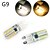 cheap LED Bi-pin Lights-1pc 5 W LED Corn Lights 500 lm E14 G9 G4 T 80 LED Beads SMD 3014 Dimmable Decorative Warm White Cold White 220-240 V 110-130 V / RoHS