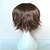 abordables Perruques de déguisement-Perruque de cosplay Perruque Synthétique Droit Droite Perruque Court Marron Cheveux Synthétiques Femme Marron hairjoy