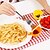 preiswerte Essen &amp; Besteck-Salatsauce Ketchup Konfitüre Dip Clip Tasse Schüssel Untertasse Geschirr Küche (gelegentliche Farbe)