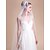 cheap Wedding Veils-One-tier Cut Edge Wedding Veil Chapel Veils 53 108.27 in (275cm) Tulle