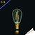 preiswerte Leuchtbirnen-2 W LED Kugelbirnen 2200/2700 lm E14 E12 Röhre 2 LED-Perlen COB Abblendbar Dekorativ Warmes Weiß 220-240 V 110-130 V / 1 Stück