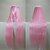 Недорогие Парики к костюмам-Парики из искусственных волос Естественные волны Стиль Парик Розовый Розовый Искусственные волосы Жен. Розовый Парик Очень длинный парик Костюм
